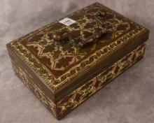 ENAMELED JEWELLERY BOX