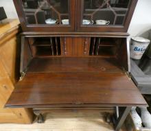 VINTAGE MAHOGANY SECRETAIRE