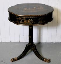 CHINOISERIE SIDE TABLE