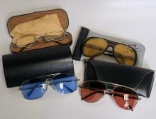 VINTAGE GLASSES AND SUNGLASSES