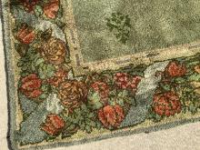 RARE ANTIQUE IRISH DONEGAL CARPET