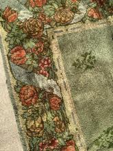 RARE ANTIQUE IRISH DONEGAL CARPET