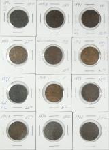 CANADIAN LARGE CENTS