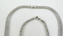 QUALITY GOLD NECK CHAIN & BRACELET