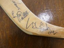 AUTOGRAPHED HOCKEY STICK