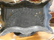 CAST IRON BLINKING EYE CLOCK