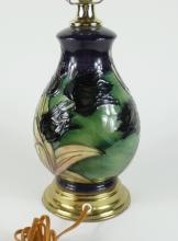 RARE MOORCROFT TABLE LAMP