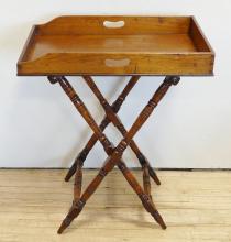 ANTIQUE ENGLISH BUTLER'S STAND