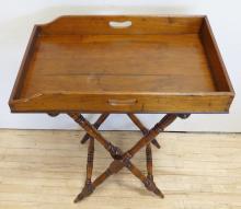 ANTIQUE ENGLISH BUTLER'S STAND