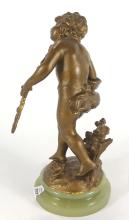 ART NOUVEAU SPELTER SCULPTURE