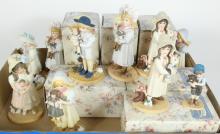 10 PORCELAIN FIGURINES