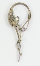 UNIQUE SILVER BROOCH