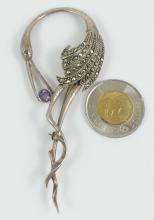 UNIQUE SILVER BROOCH