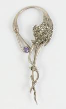 UNIQUE SILVER BROOCH