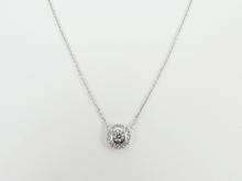 DIAMOND PENDANT ON CHAIN