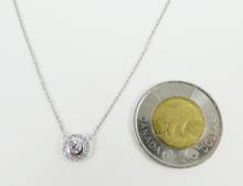 DIAMOND PENDANT ON CHAIN