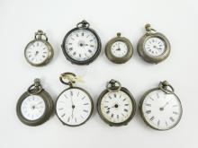 8 ANTIQUE WATCHES