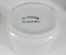 BELGIUM PORCELAIN CONDIMENT SET