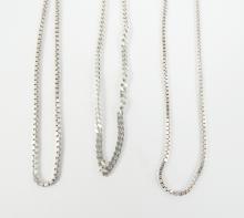 3 STERLING CHAINS